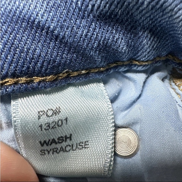 Reformation Jeans Women’s 27 Mid Rise Skinny Destin Medium Wash Distressed 27x27 - Picture 12 of 14